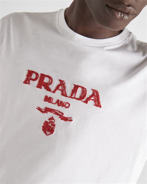 prada shirt green|Prada men' s t shirts.